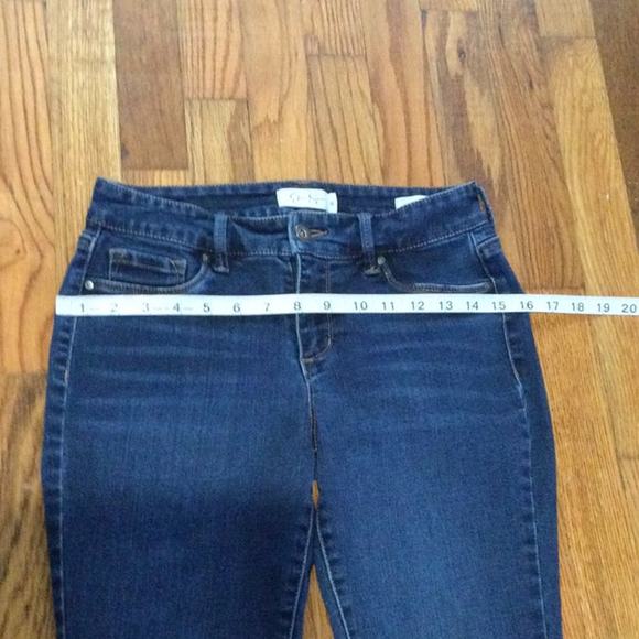 Jessica Simpson 'Kiss Me Super Skinny' Dark Denim Jeans Size 28 - Picture 12 of 16